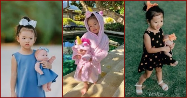 10 Potret Amaira, Putri Farah Quinn yang Imut Bak Boneka Hidup | Fashionable Banget!