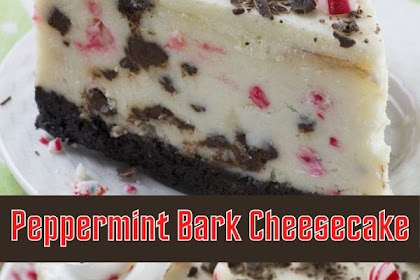 Peppermint Bark Cheesecake