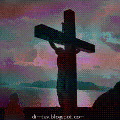  Animasi  DP Display Picture BBM Bergerak  Salib Kristen 