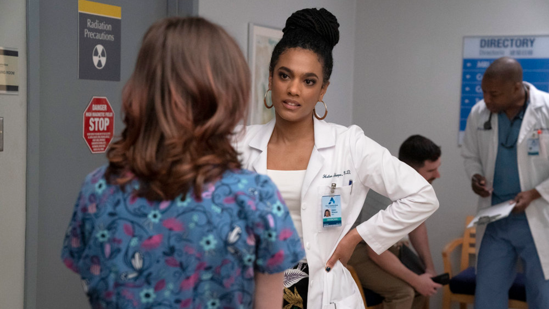 New Amsterdam Freema Agyeman Dr. Helen Sharpe NBC