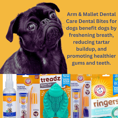 Recommended dental care products for dogs , Arm and Mallet Dental Consideration Dental Bites for dogs