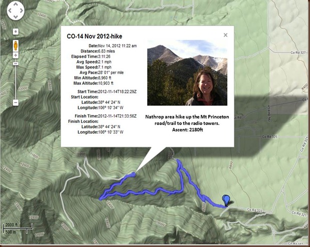 Nathrop-14 Nov 2012-hike