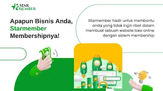 Cara termudah dan tercepat untuk membuat sistem membership dan toko online