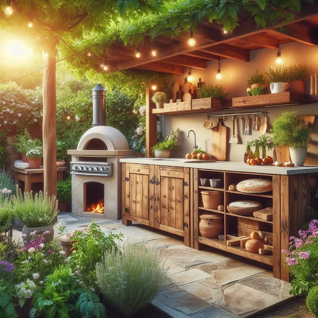 Escape to Your Own Backyard Oasis: Creating the Perfect Outdoor Kitchen
