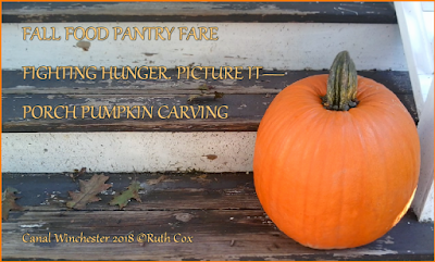 Fall Food Pantry Porch Pumpkin Haiku 