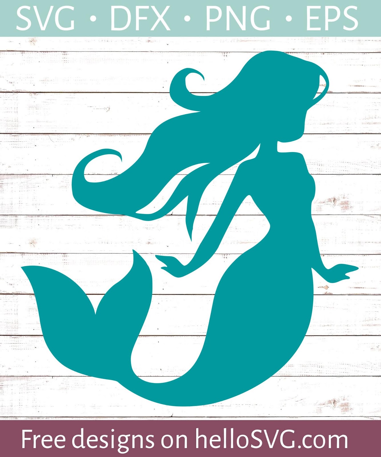 Download Mermaid & Sea Themed FREE svgs