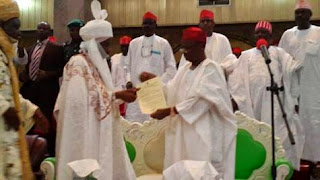 Turbaning Emir of Kano,Alhaji Lamido Sanusi picture