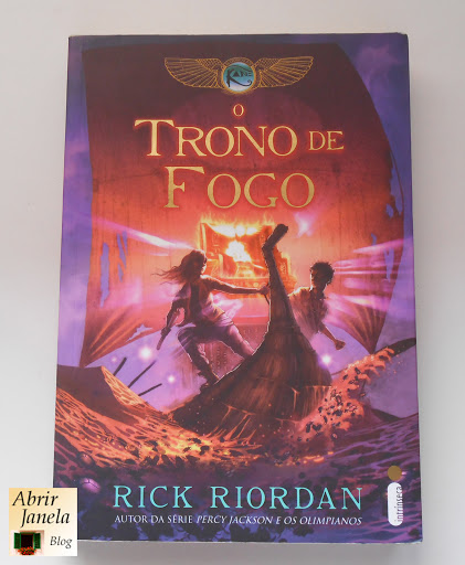 Livro O Trono de Fogo