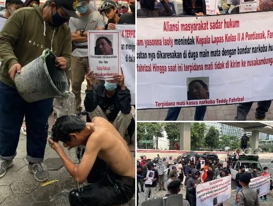 Turun ke Jalan, Masyarakat Desak Menkumham Pindahkan Terpidana Mati Teddy Fahrizal ke Nusakambangan