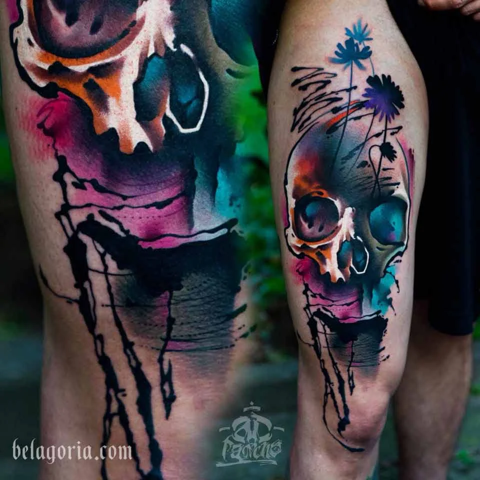 imagen de un tatuaje artistico espectacular