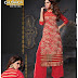 Designer Embroidered Cotton Straight Suits - Khushika Gorgeous