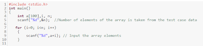write a C program to sort a given 1D array using pointer in ascending order.