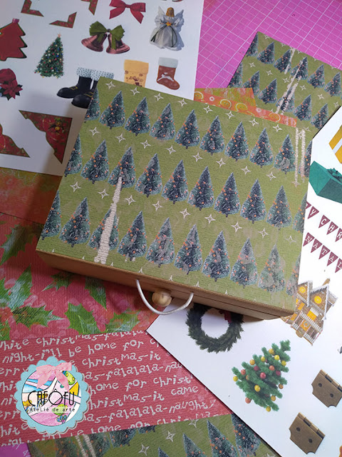 SCRAPBOOKING MINI ALBUM DE NATAL