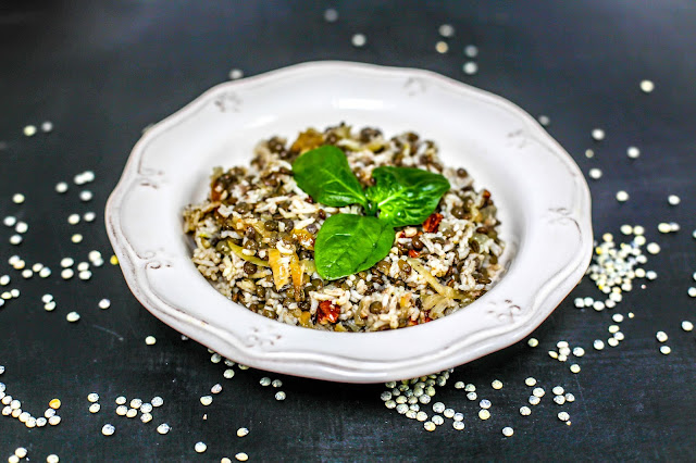 Adas Polo - Persian Rice With Lentils, lentils, rice, vegan, vegetarian