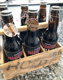 Wood Route 66 Beer Tote, Bliss-Ranch.com