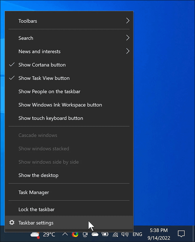 11-Windows-10-Taskbar-settings