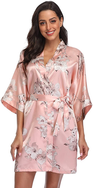 Best Pink Satin Robes For Women