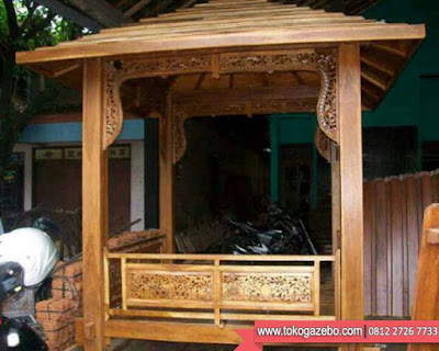 Gazebo Ukir Jati Jepara