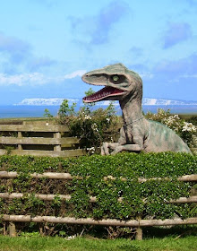 Dinosaur model at chale bay farm
