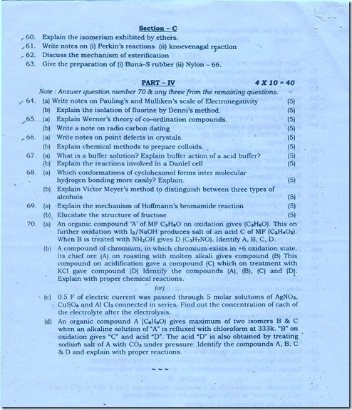 Chemistry HSC Model Question Paper–1–Page 4  ThinkTibits!