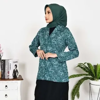 model baju batik pkk nasional terbaru
