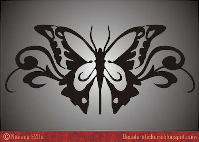 Butterfly Sticker for Car Window Decals