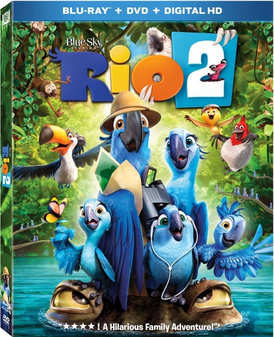 Blu Ray Review Rio 2 Ramblings Of A Coffee Addicted Writer