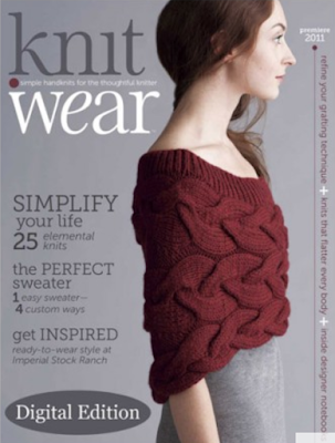 Knit.Wear 2011 cover, blogged by Dayana Knits