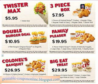 Free Printable Kfc Coupons