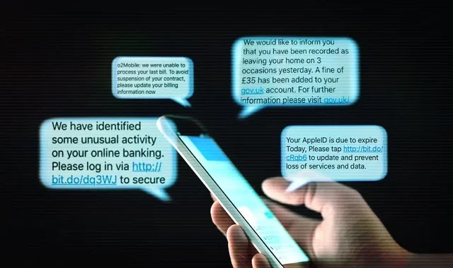 A flaw in SMS messages that allows hackers to control phone numbers