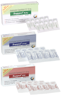 Acetaminophen suppositories - Meridian Enterprises