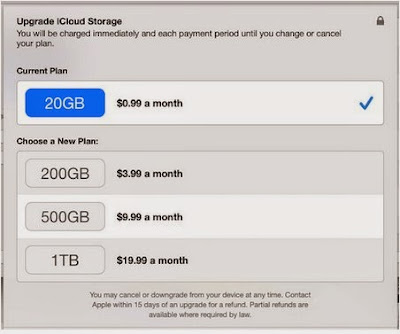 iCloud Storage plane