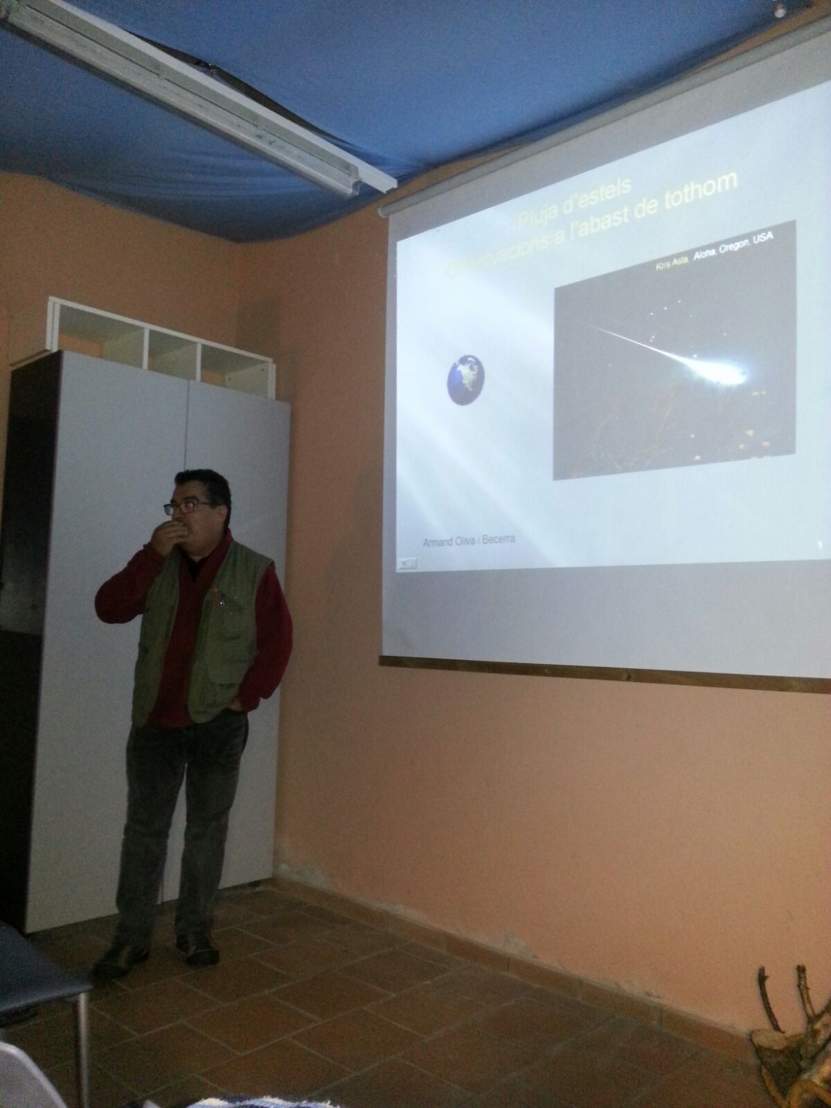 Xerrada a l'Observatori del Garraf
