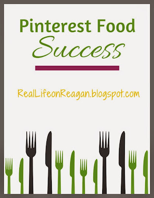 Pinterest Food Success | RealLifeonReagan.blogspot.com