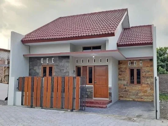 Rumah minimalis atap pelana