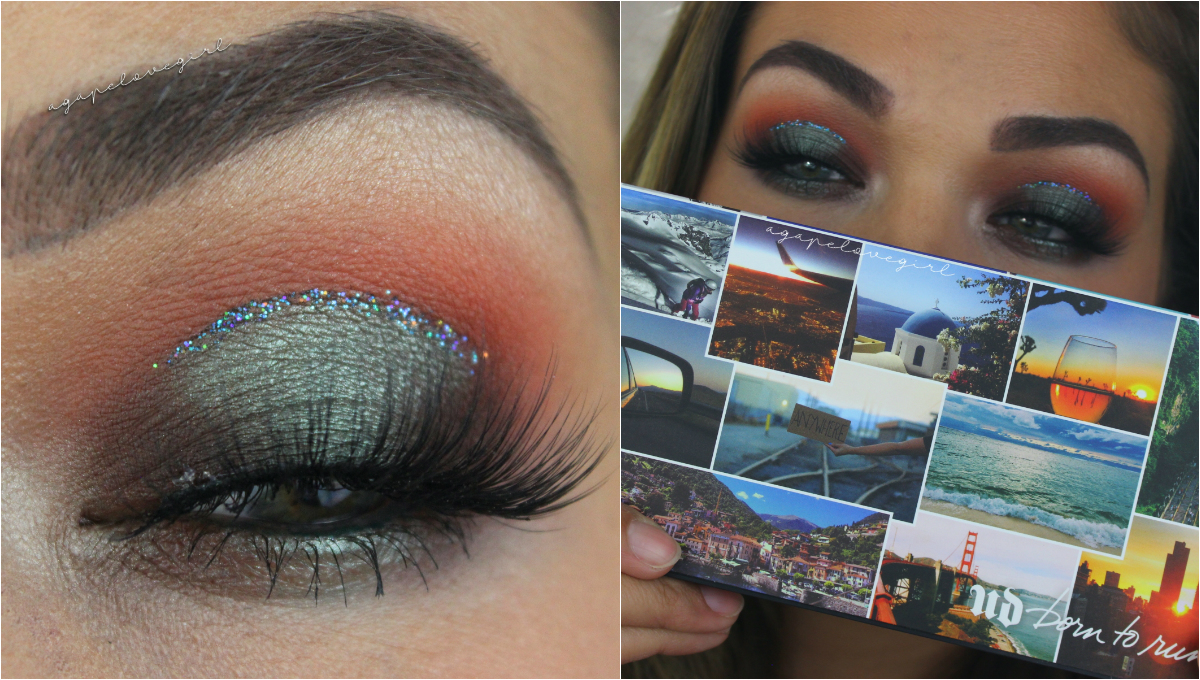 Agape Love Designs Urban Decay Born To Run Palette Tutorial