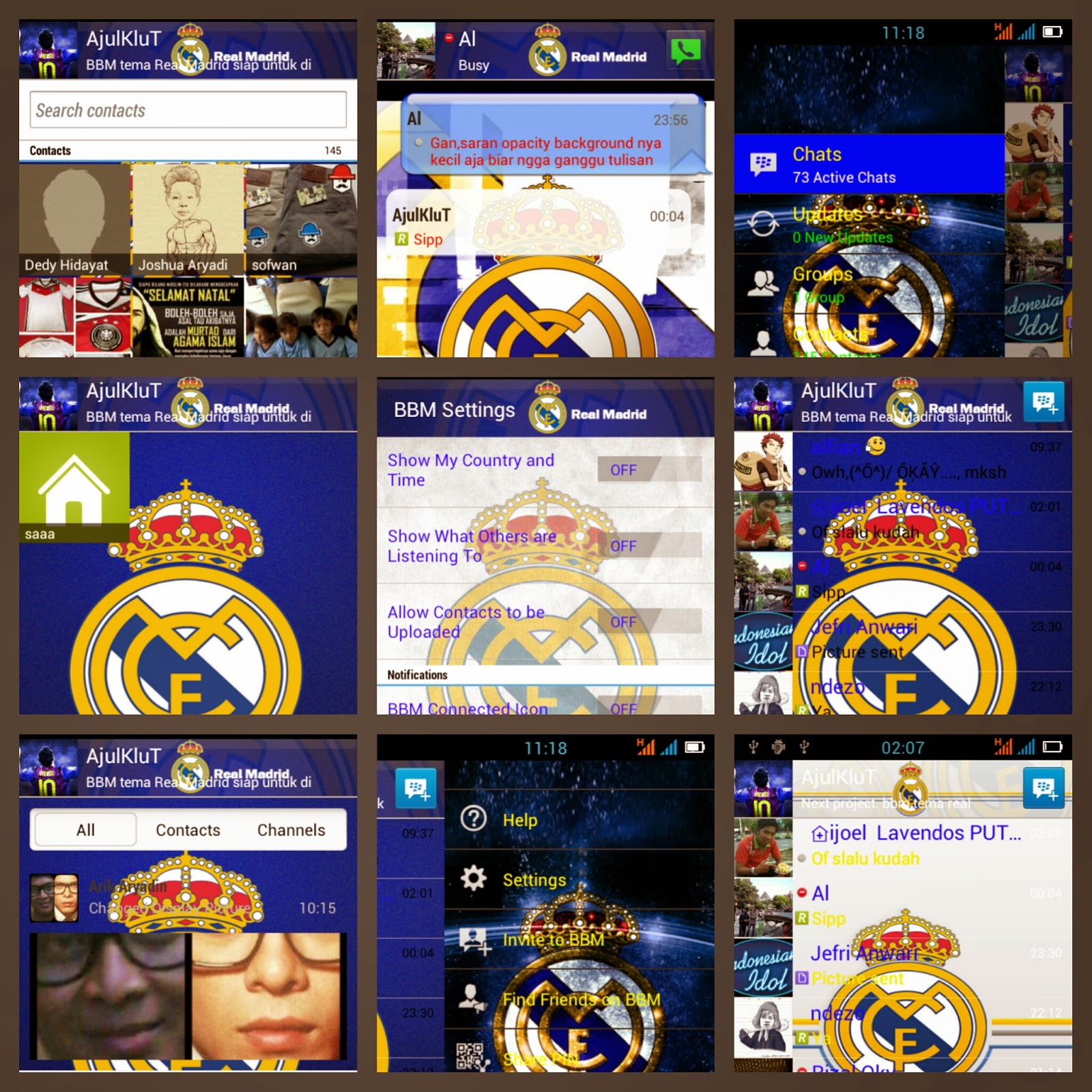 Brili Download Download Gratis BBM Modifikasi Real Madrid Terbaru