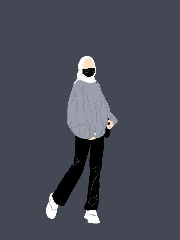 Hijab Illustration Ideas