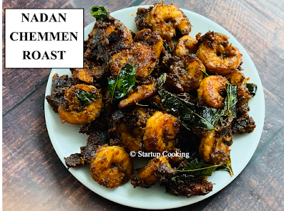 kerala prawn roast