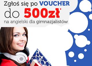 Wygraj voucher do 500 zł na angielski