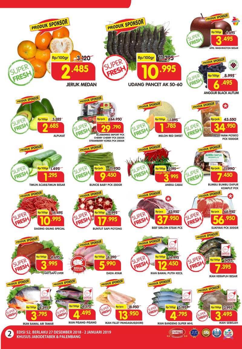 #Superindo - Promo Katalog Akhir Tahun Periode 27 - 02 Januari 2019