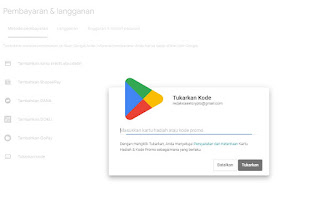 Cara Menukar Saldo Google Play Menjadi Pulsa