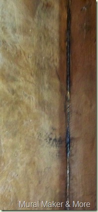 bronze faux finish