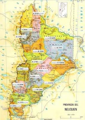 El Mapa de la "A" y la "B" del MPN.-