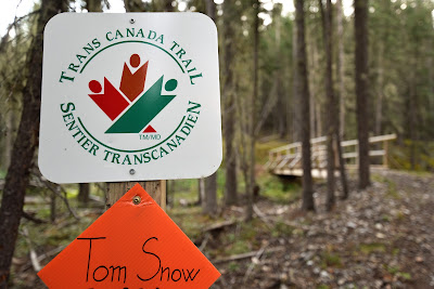 Trans Canada Trail Moose Creek Alberta.