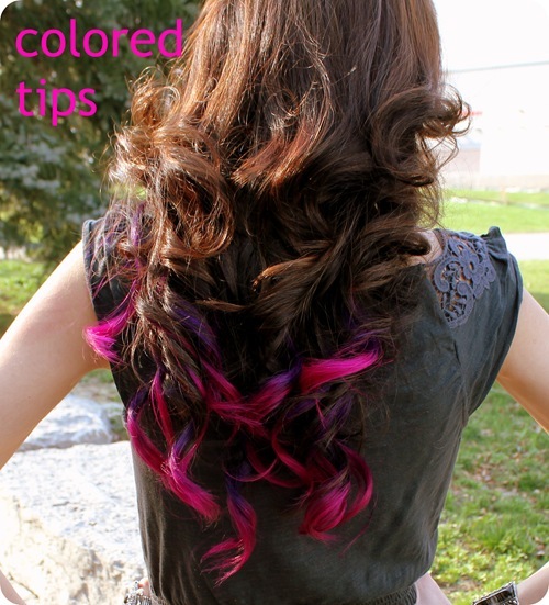 How to Dye the Tips of Your Hair Pink
