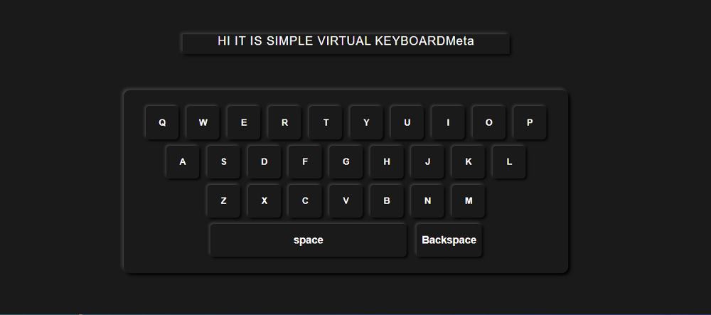 JavaScript Virtual Keyboard