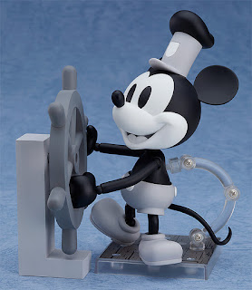 Figuras: Imágenes del Nendoroid "Mickey Mouse: 1928 Ver."  en color y blanco y negro - Good Smile Company