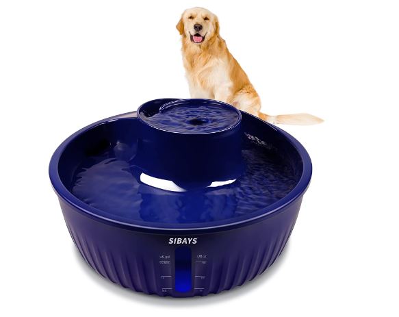 SIBAYS Extra Large Automatic Pet Water Fountain