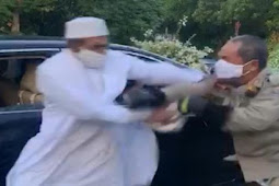 Berdalih Langgar PSBB, Aparat Tinju dan Tendang Ulama Kharismatik Bangil Habib Umar Assegaf